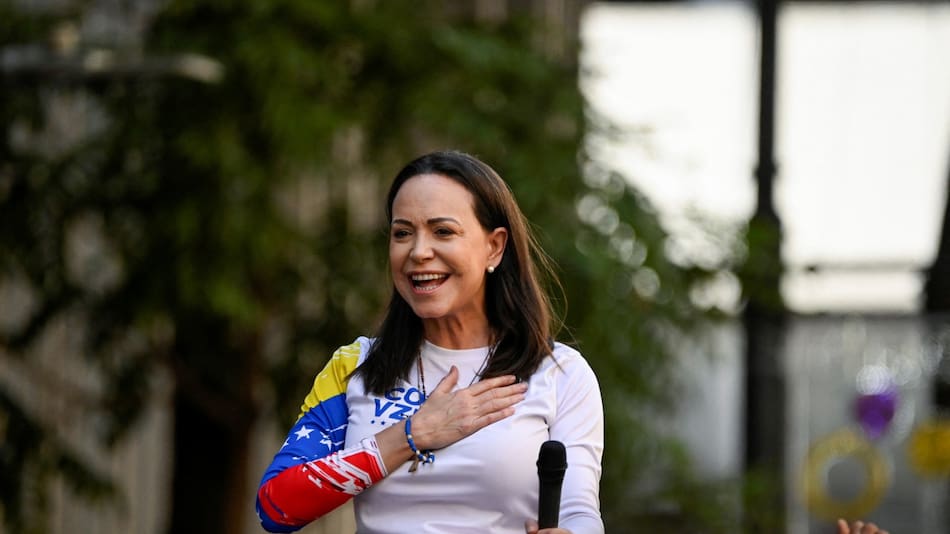 María Corina Machado, líder de la oposición venezolana. Foto: Reuters