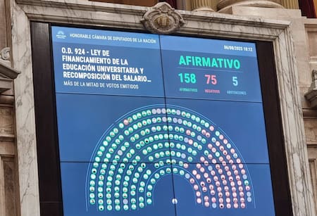 Aprobación del fondo para universidades públicas en Diputados
