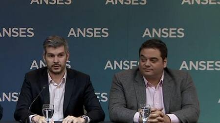 Marcos Peña y Jorge Triaca