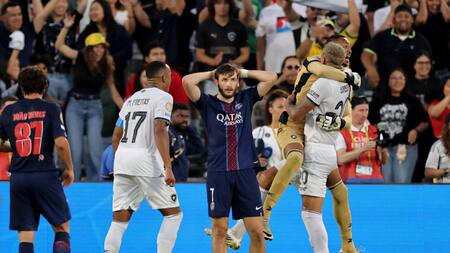 Botafogo hizo historia y derrotó al PSG en el Mundial de Clubes. Foto: REUTERS/Mike Blake.