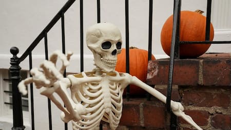 Decoraciones de Halloween. Foto: Reuters.