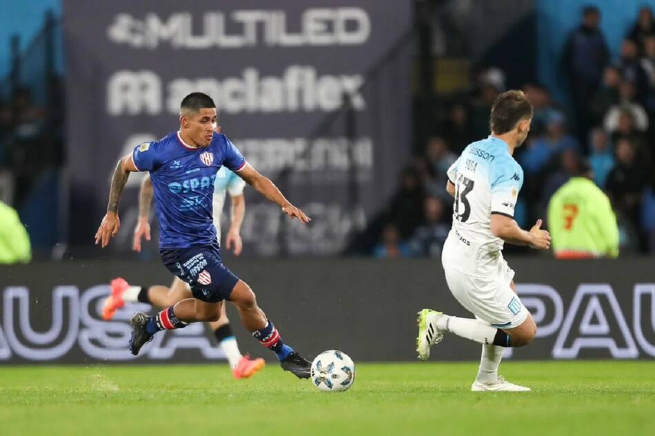Racing vs Unión. Foto: NA