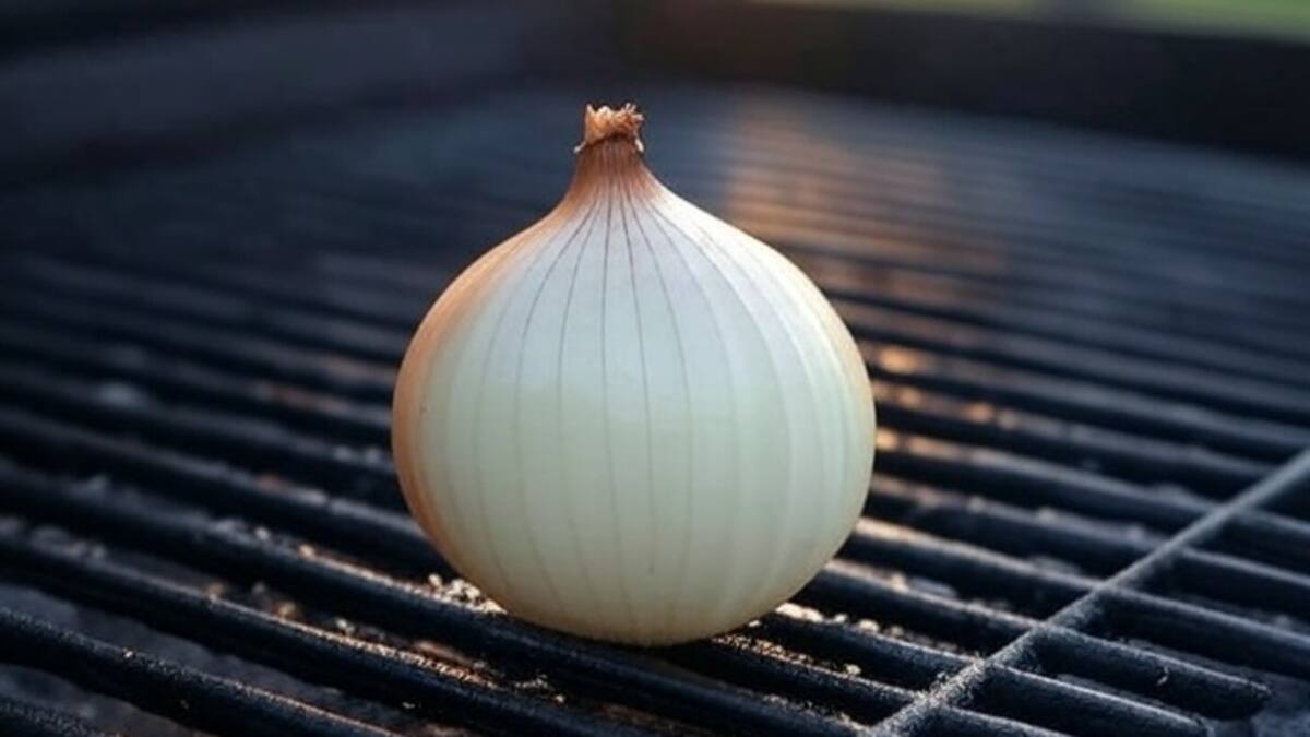 Una cebolla antes de cocinar es la clave para un asado perfecto.