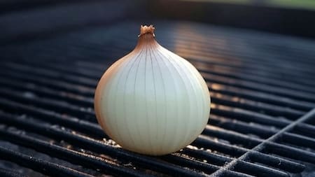 Una cebolla antes de cocinar es la clave para un asado perfecto.