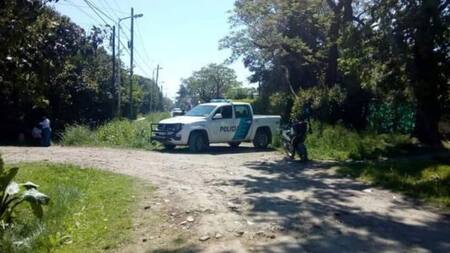 Macabro hallazgo en José C. Paz. Foto: NA