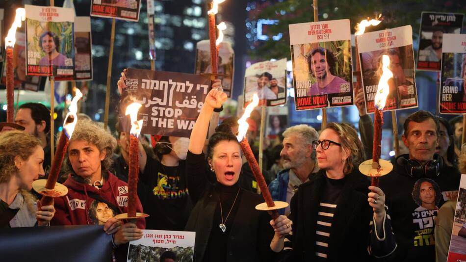 Celebración tras el alto el fuego entre Israel y Hamas en Gaza. Foto: EFE.