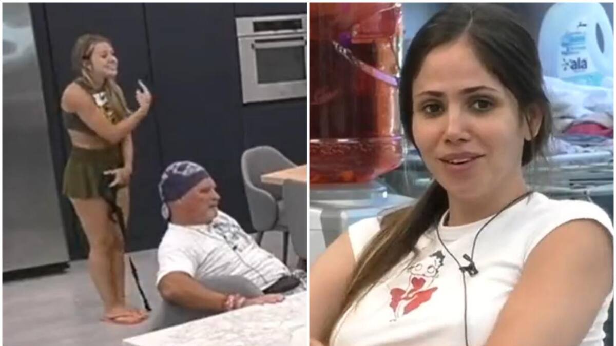 Coti, Alfa y Romina. Foto: captura.