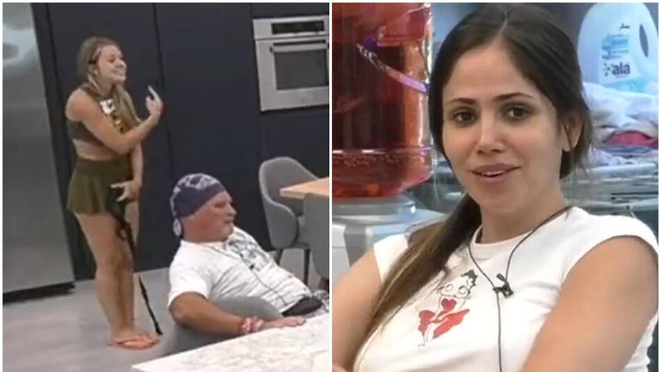 Coti, Alfa y Romina. Foto: captura.