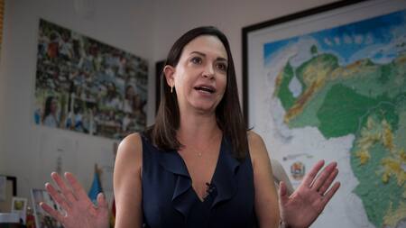 María Corina Machado. Foto: EFE.