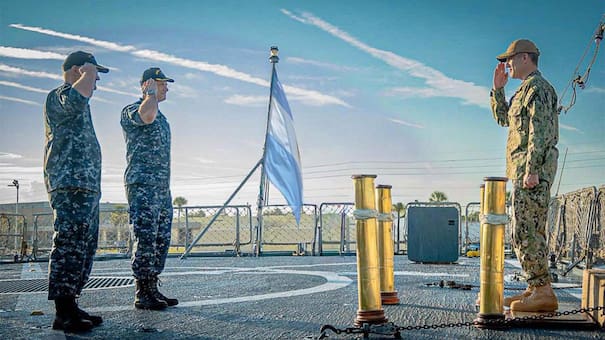 La Armada participa del ejercicio naval UNITAS LXVI en Estados Unidos: el despliegue del destructor ARA “La Argentina”