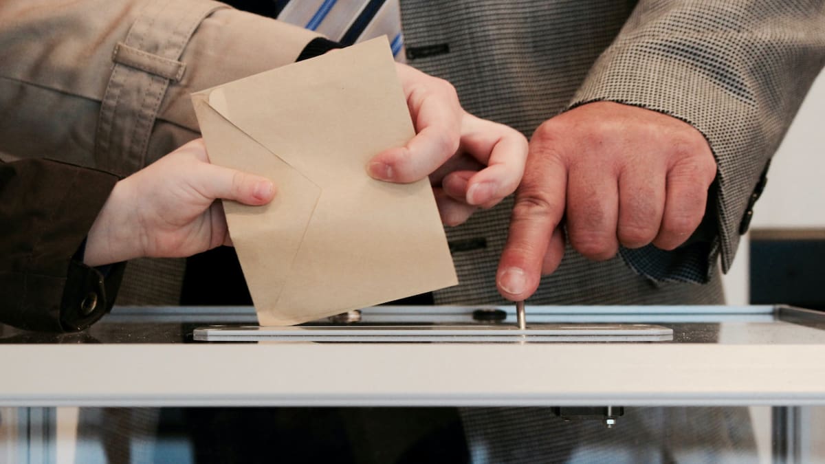 Votación; Voto. Foto: Unsplash.