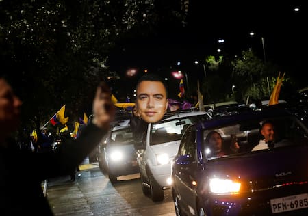 Daniel Noboa fue reelegido presidente de Ecuador. Foto: Reuters/Daniel Becerril