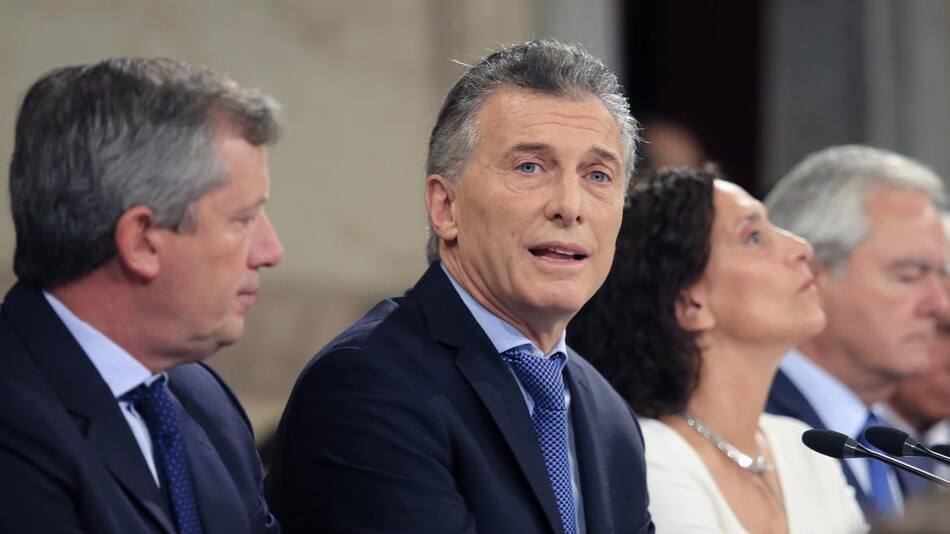 Macri en apertura de sesiones ordinarias del Congreso (NA)
