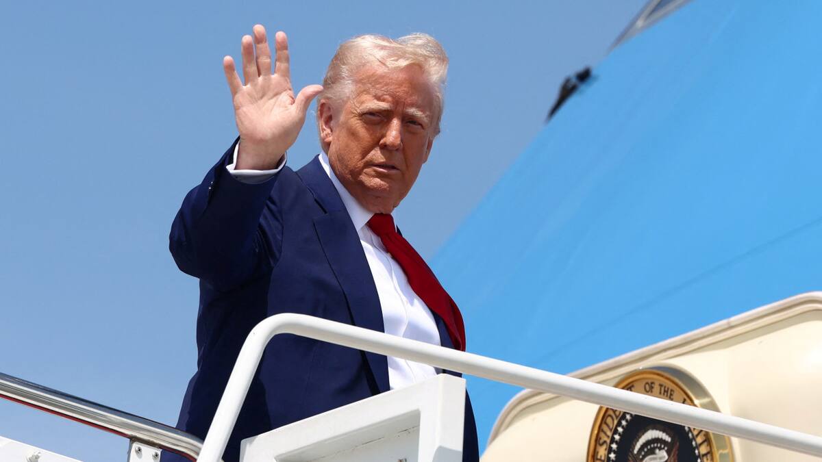 Donald Trump, presidente de Estados Unidos. Foto: Reuters/Evelyn Hockstein