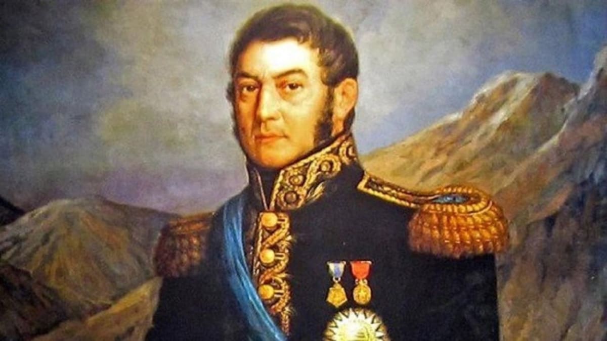 José de San Martín. Foto: archivo Google.