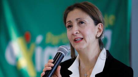 Ingrid Betancourt, precandidata a Presidente de Colombia, EFE