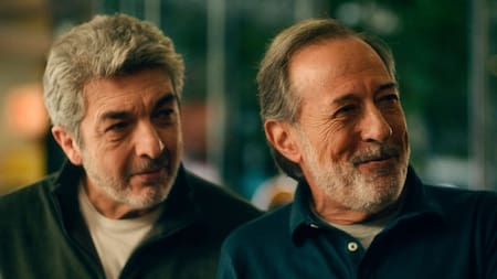 Ricardo Darín y Guillermo Francella. Foto: Santander