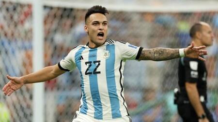 Lautaro Martínez, Selección Argentina. Foto: NA