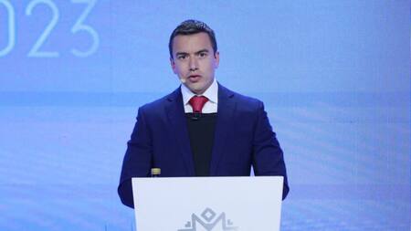 Daniel Noboa, el candidato presidencial de Ecuador. Foto: Reuters.