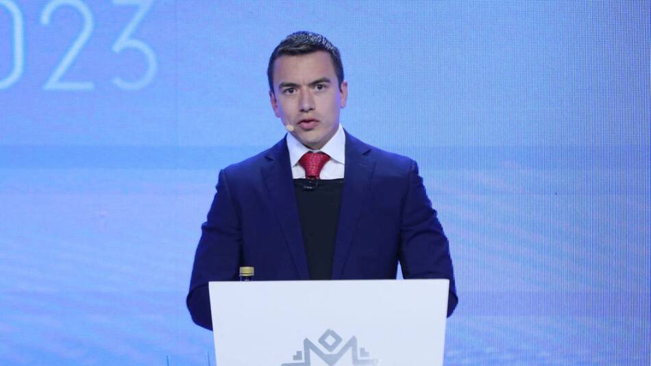 Daniel Noboa, el candidato presidencial de Ecuador. Foto: Reuters.