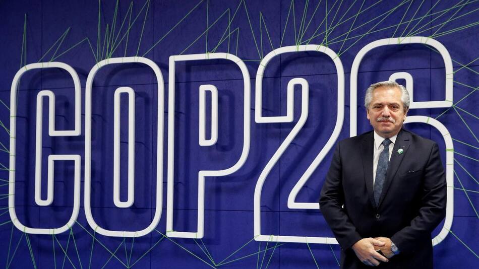 Alberto Fernández, COP26