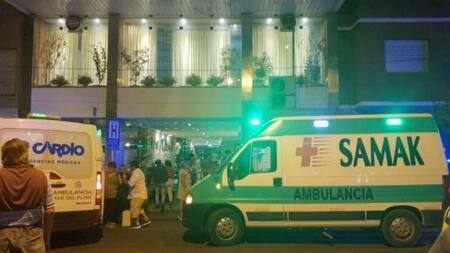 Hotel donde se produjo intoxicación con monóxido de carbono, Mar del Plata