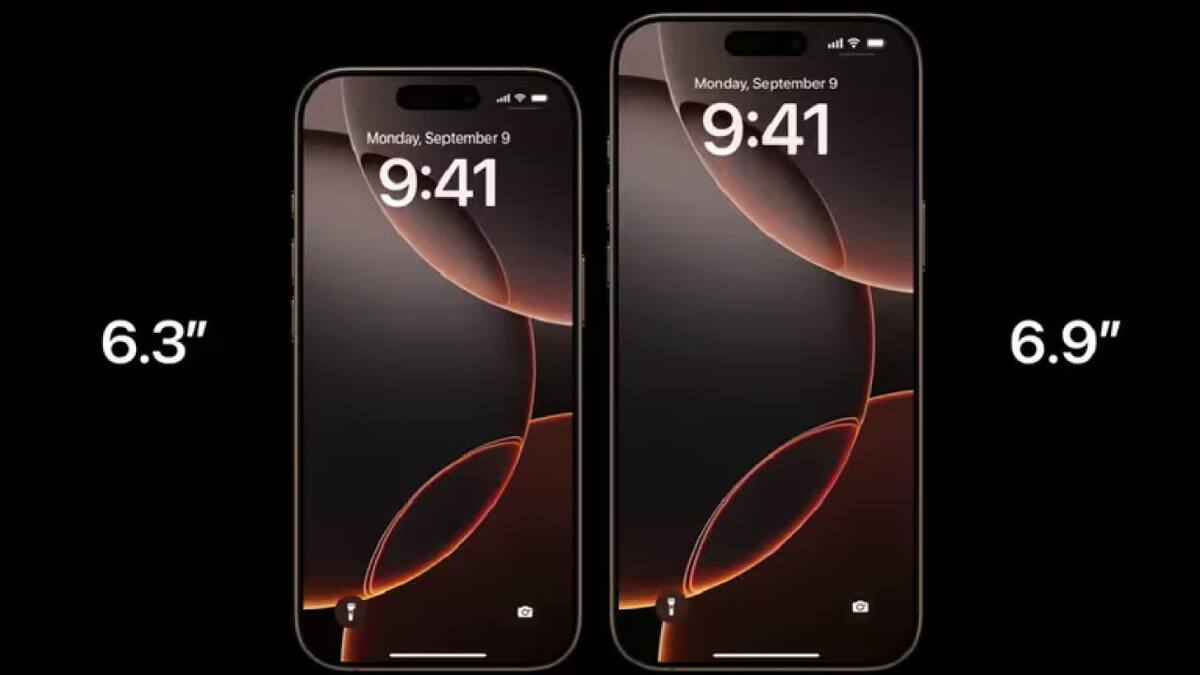 IPhone 16 pro y Pro max. Foto: Apple.