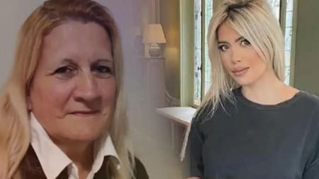 Wanda y su ex empleada. Foto: NA