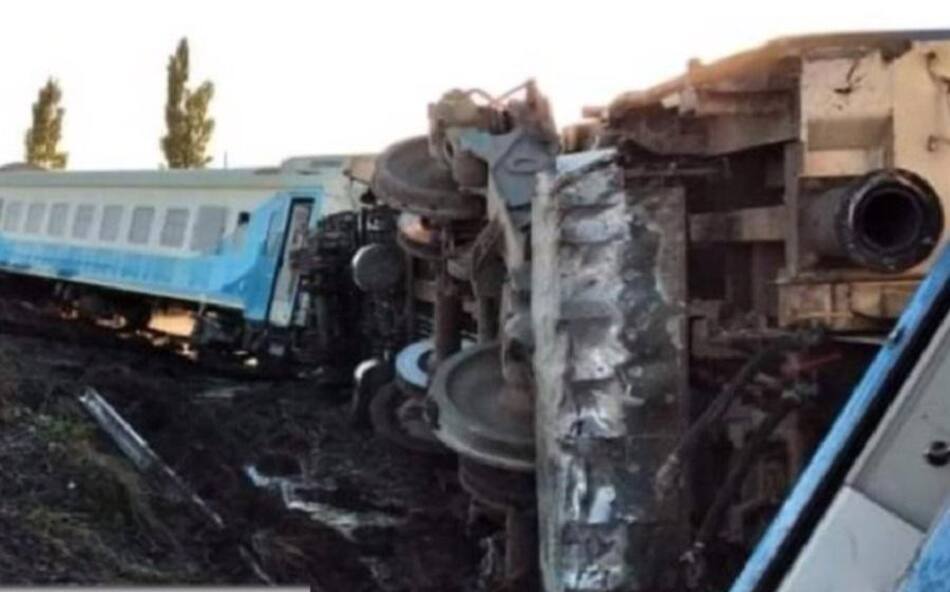 Descarriló un tren en Olavarría