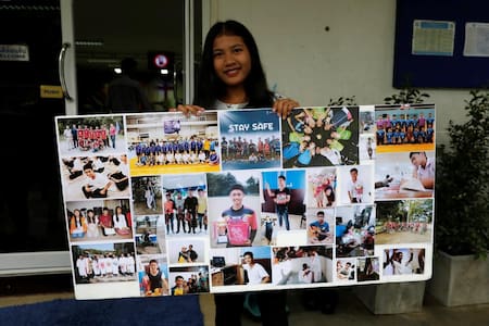 Rescate de niños en cueva de Tailandia (Reuters)