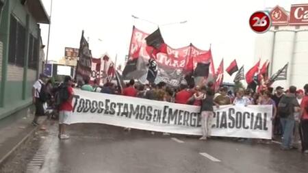 Corte en Puente Pueyrredón