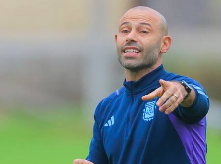 Javier Mascherano, Selección Argentina Sub-23. Foto: AFA