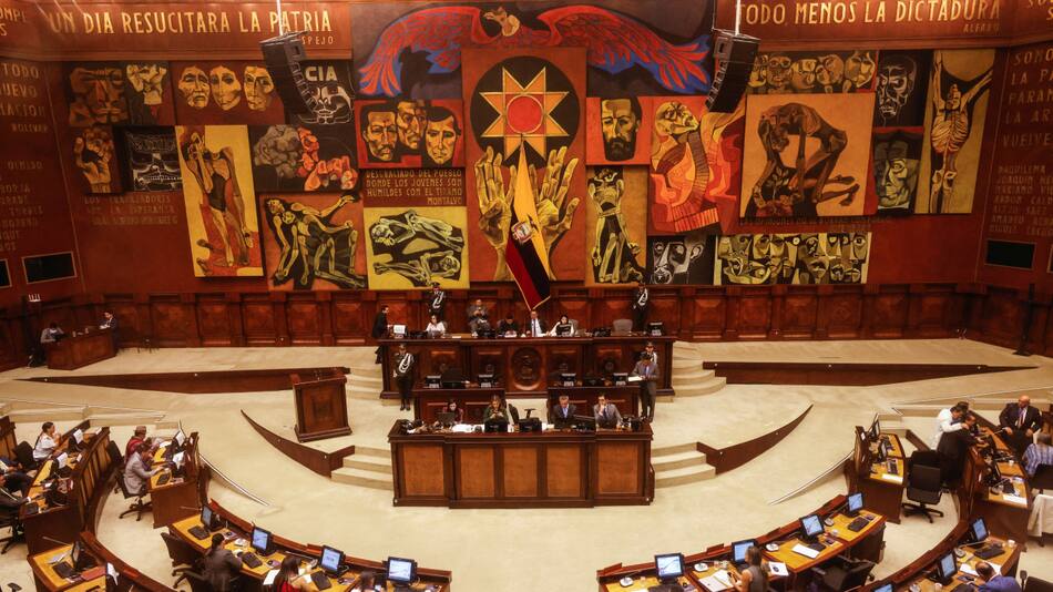 Parlamento de Ecuador. Foto: REUTERS.