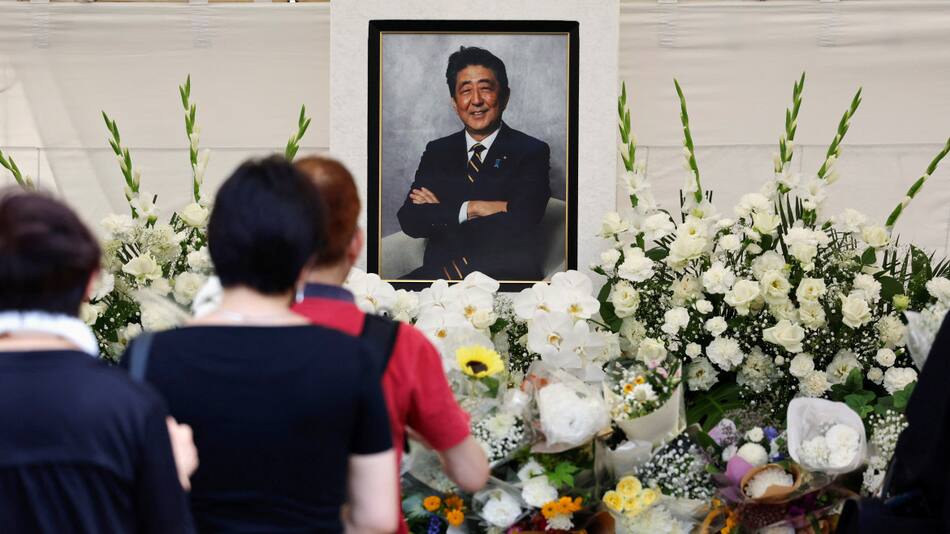 Funeral Shinzo Abe. Foto: Reuters.