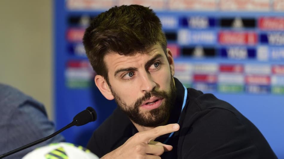 Gerard Piqué. Foto: NA.