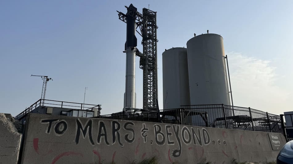 Lanzamiento del Starship. Foto: EFE