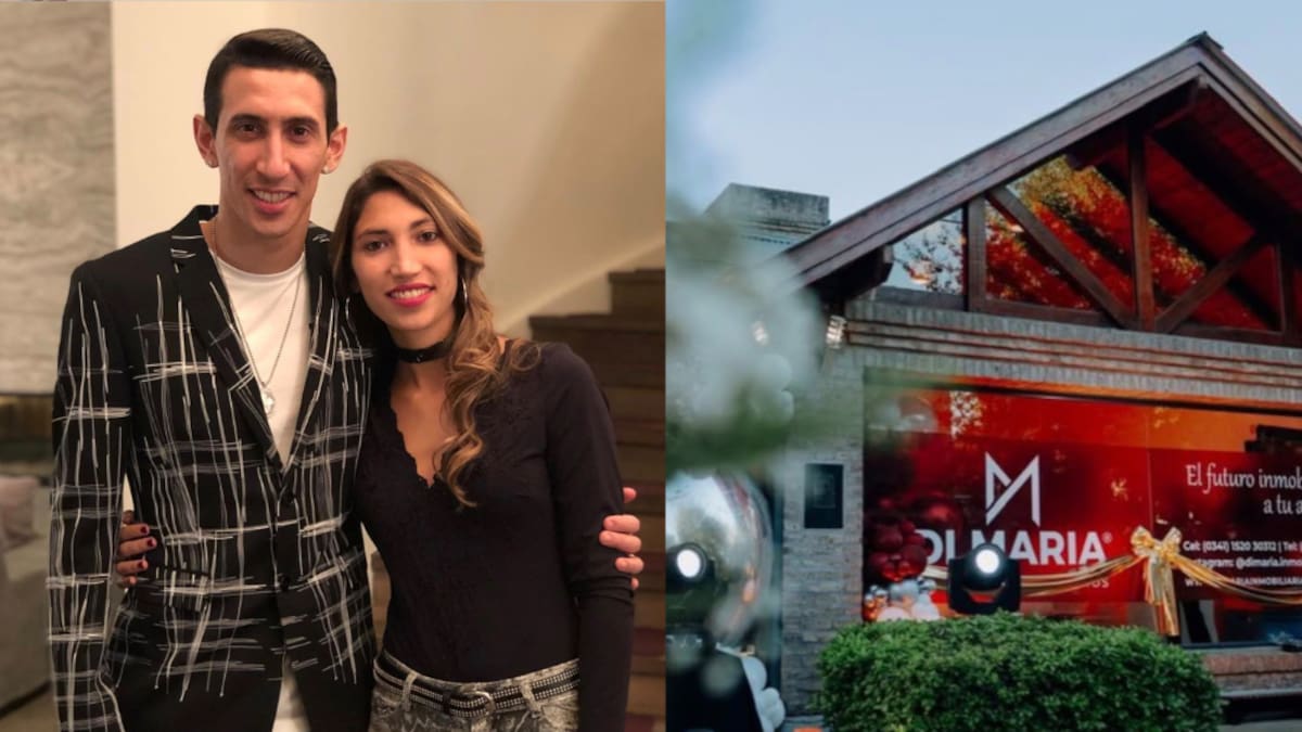 Vanesa Di María inauguró una nueva sede de su inmobiliaria en Funes, Santa Fe.