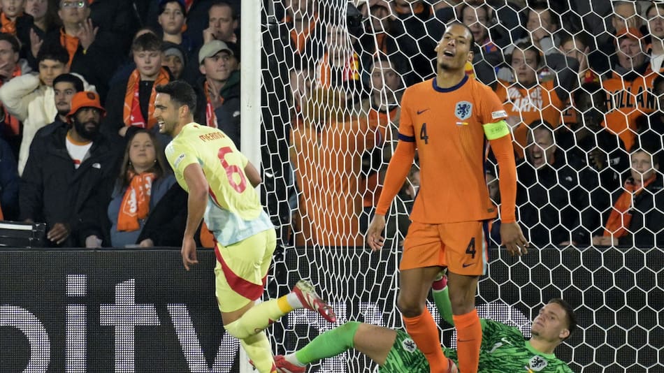 España se lo empató a Holanda sobre la hora. Foto: Reuters/Fabian Bimmer