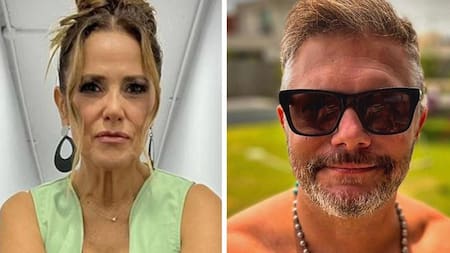 La disputa entre María Fernanda Callejón y Ricky Diotto. Foto: Captura.