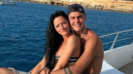 Oriana Sabatini junto a Paulo Dybala. Foto: Instagram.