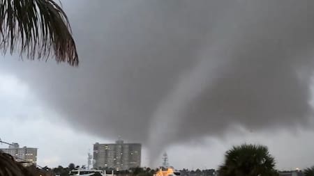 Tornado en Florida. Foto: X.