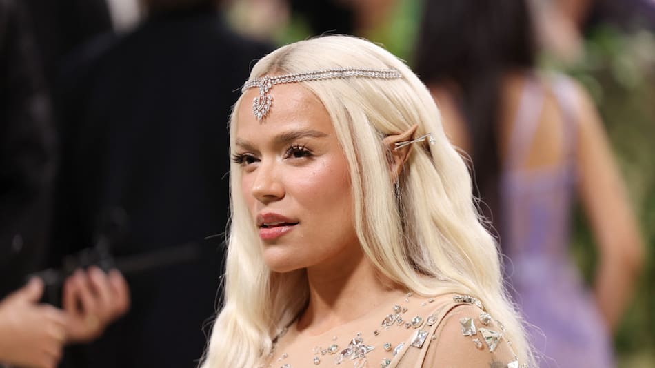 Karol G Met Gala. Foto: Reuters.