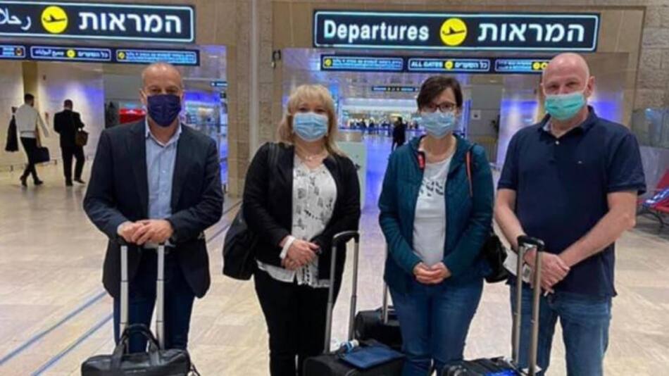 Delegación israelí en Argentina, vacunación