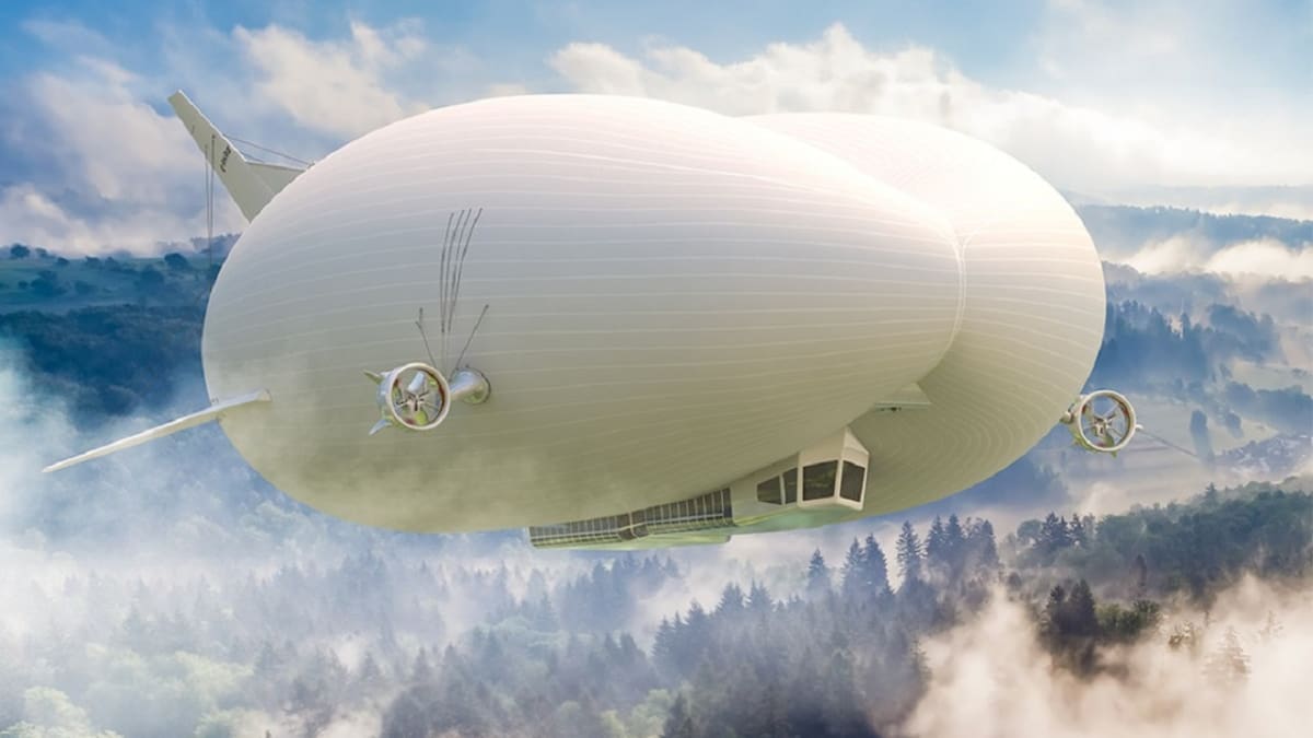 Así va a ser el avión más grande del mundo. Foto: Instagram @airlander_official
