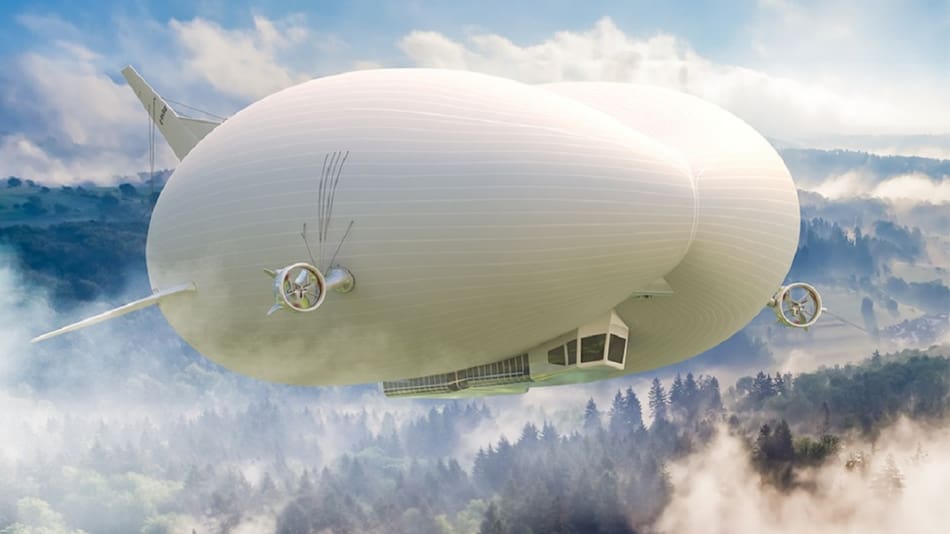 Así va a ser el avión más grande del mundo. Foto: Instagram @airlander_official