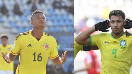 Colombia y Brasil avanzaron a cuartos de final. Foto: Captura.