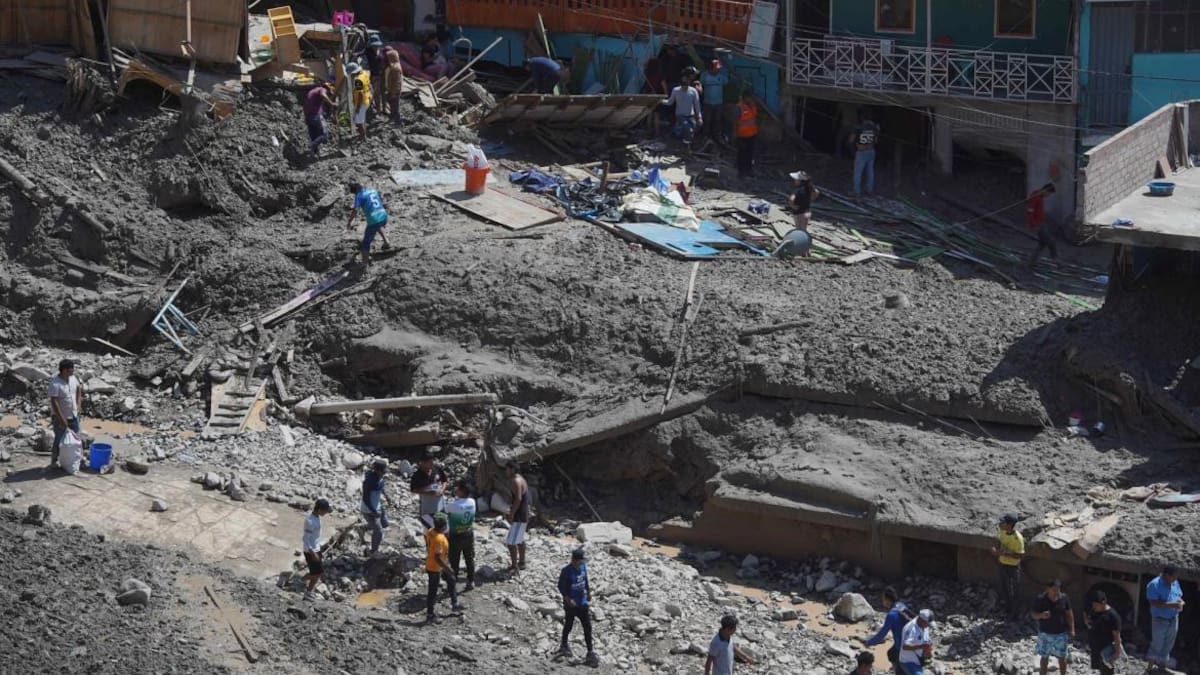 Pueblos arrasados en Perú: al menos 40 muertos tras diversos aludes por las lluvias. EFE