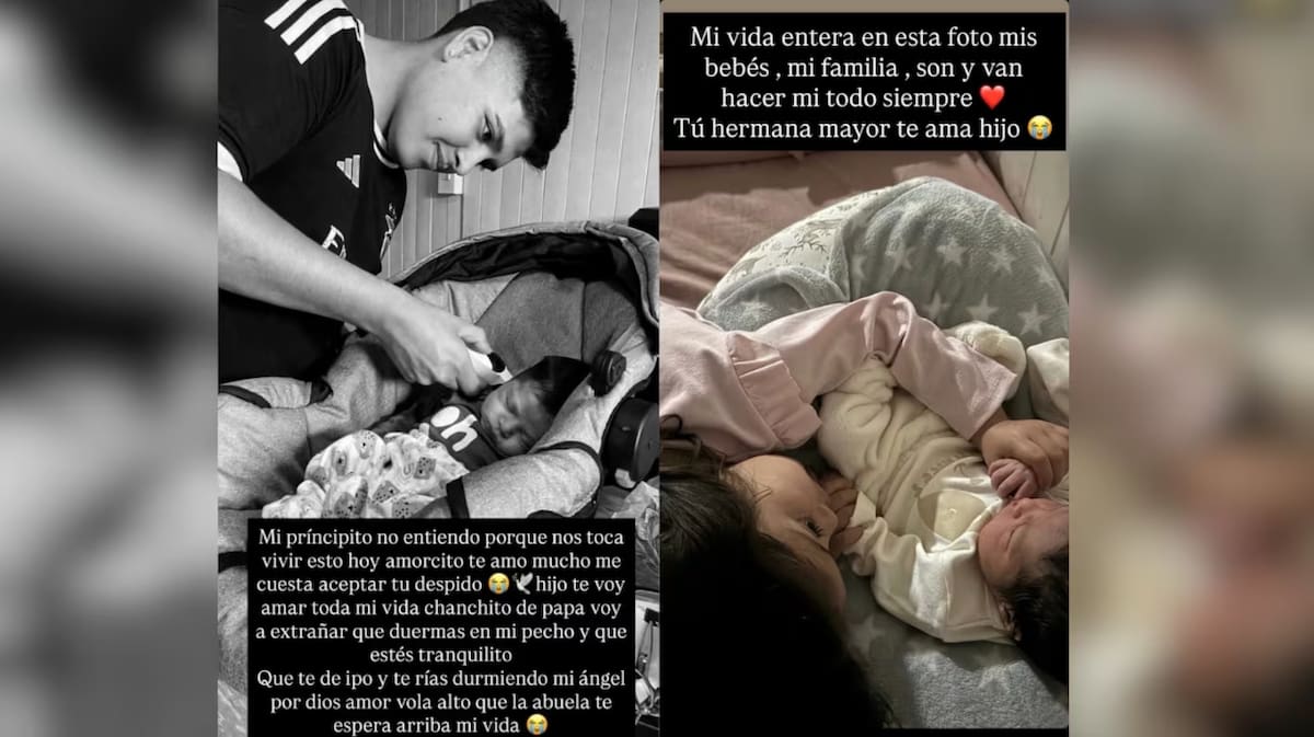 Despiden al bebé que murió en el accidente de Punta Lara, Tadeo Ledesma