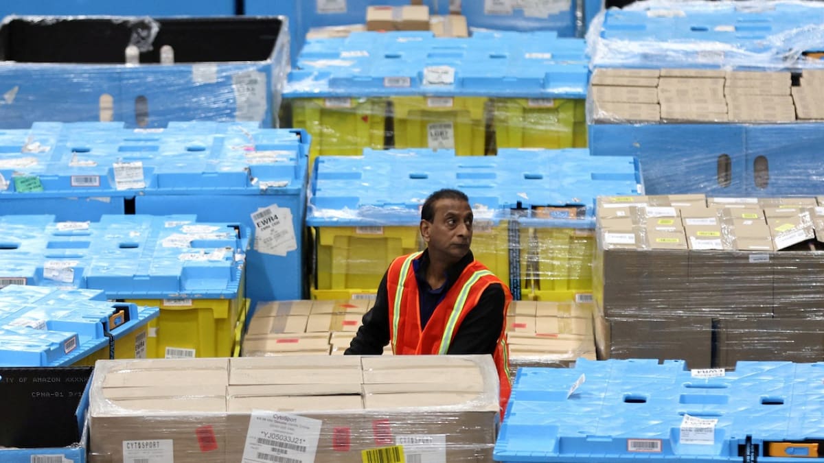 Planta de Amazon en New Jersey. Foto: Reuters.