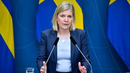 Magdalena Andersson, gobierno de Suecia, NA